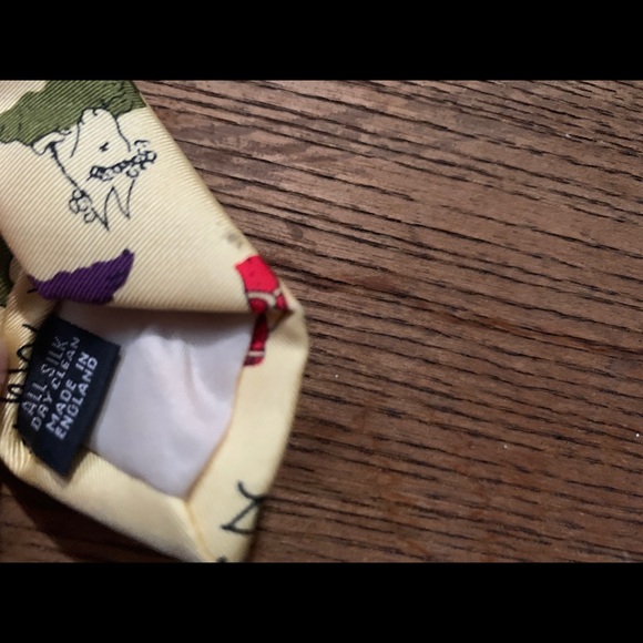 Vintage Arkle Scotland Shakespeare Plays Silk Tie - Picture 11 of 12